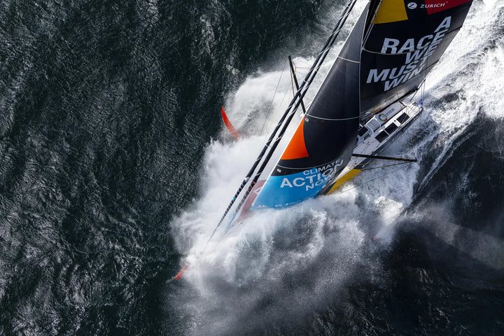 Boris Herrmann and Team Malizia racing in the Vendee Globe