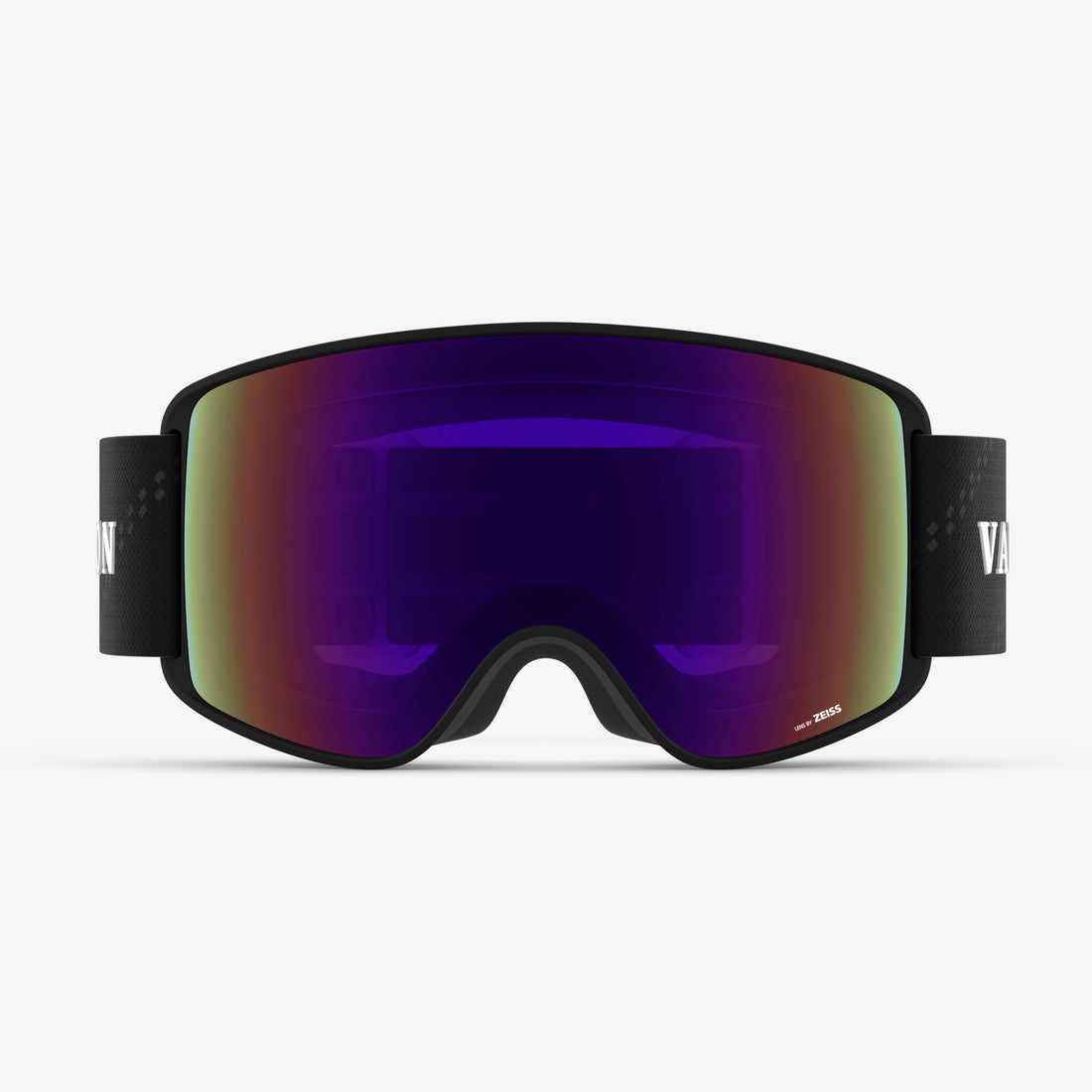 High-performance Crossroads ski goggles from VALLON with ZEISS toric lens and purple lens coating