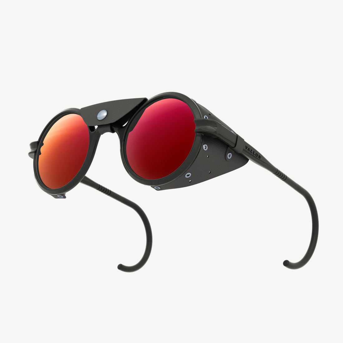 Heron Glacier Cat. 4 sunglasses from VALLON in Dark-Grey-Orange