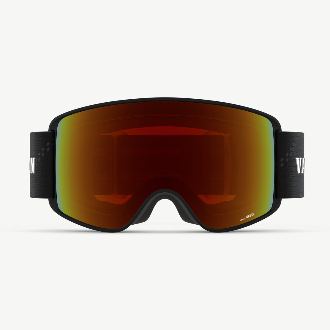 Black-Orange High-performance Crossroads ski goggles from VALLON with ZEISS toric lens and orange lens coating