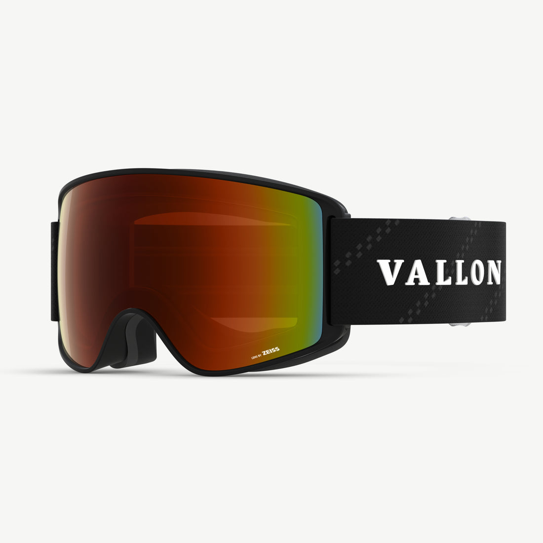 High-performance Crossroads ski goggles from VALLON with ZEISS toric lens and orange lens coating