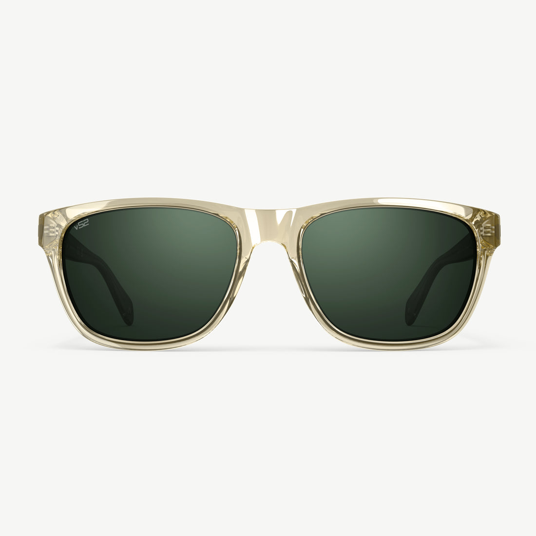 VALLON 60s-inspired Daytrippers sunglasses in Sage fitted with V52 optics