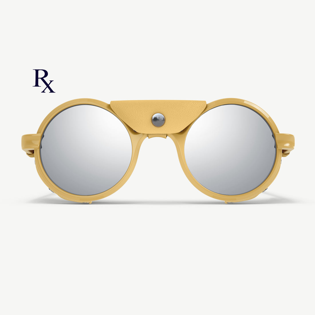 Heron Glacier from VALLON in yellow available with prescription (Rx) lenses