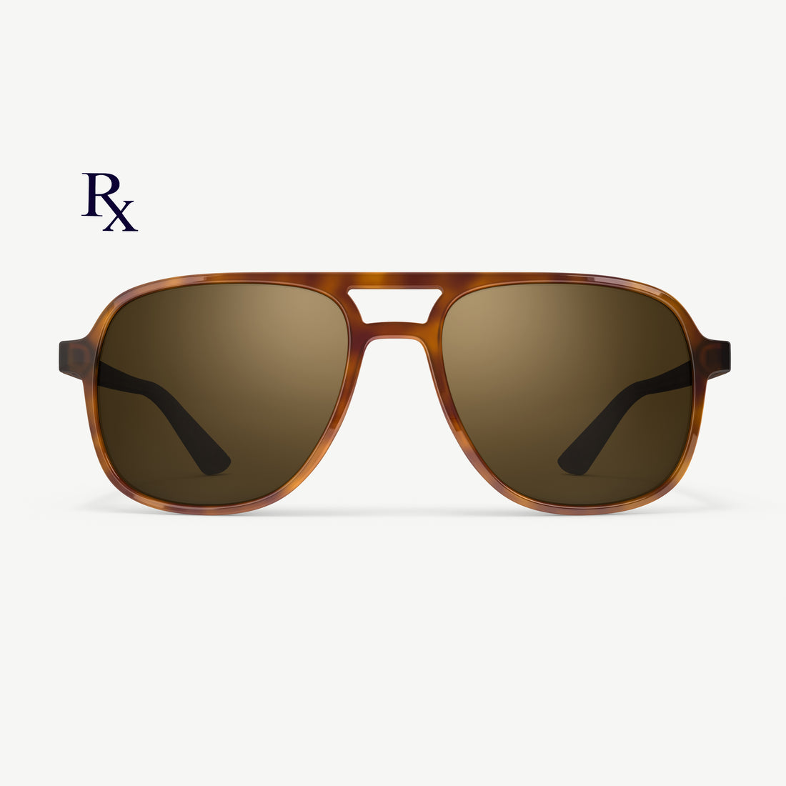 Howlin' bestselling aviator sunglasses from VALLON with prescription (Rx) lenses in tortoise