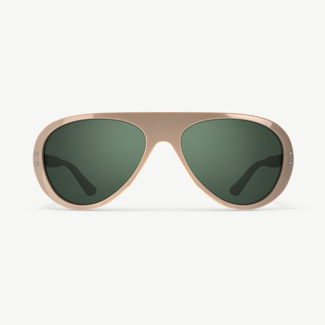 VALLON Moto Aviators 70s sunglasses in Desert-Green