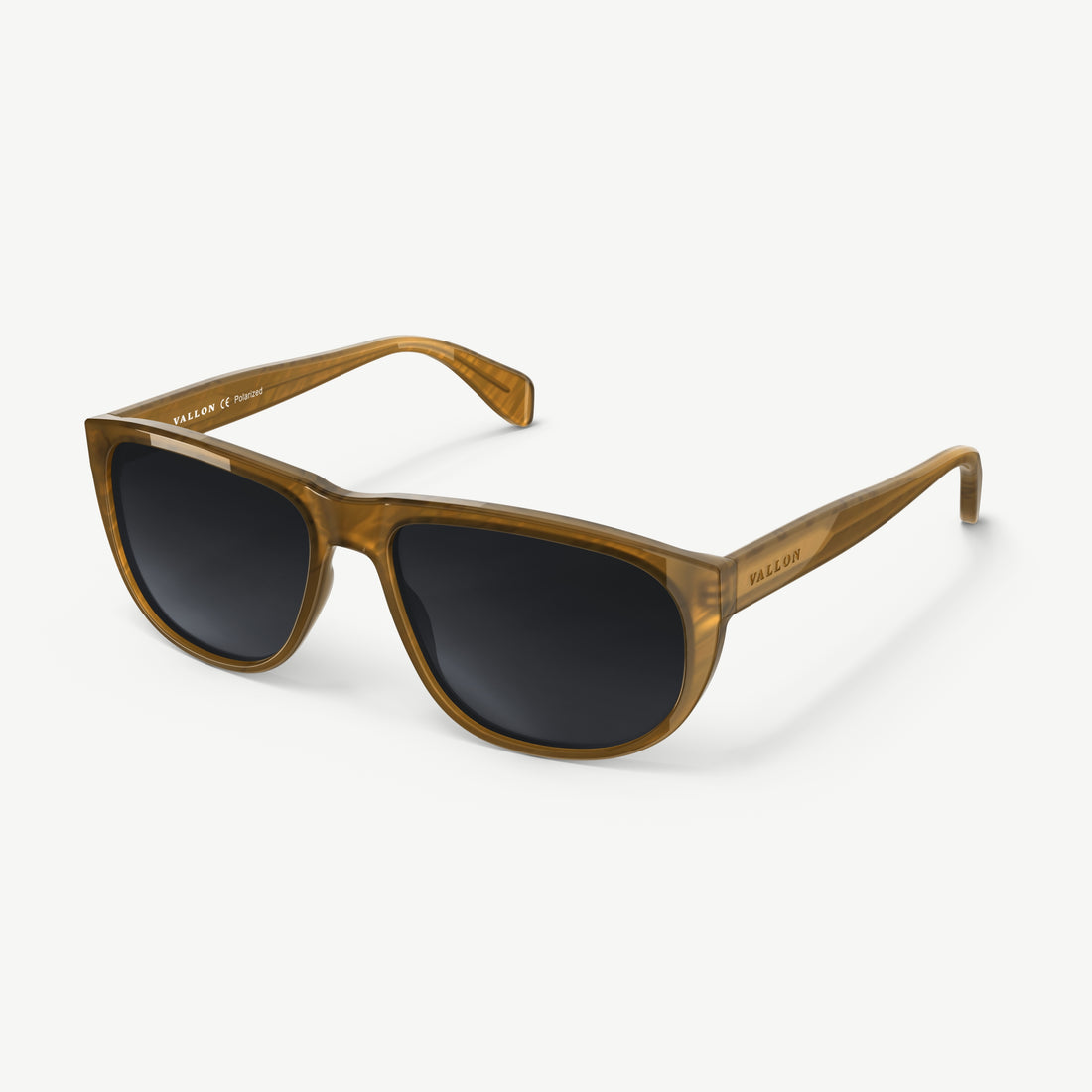 VALLON Wilburys sunglasses in horn with premium acetate frame and V52 lenses
