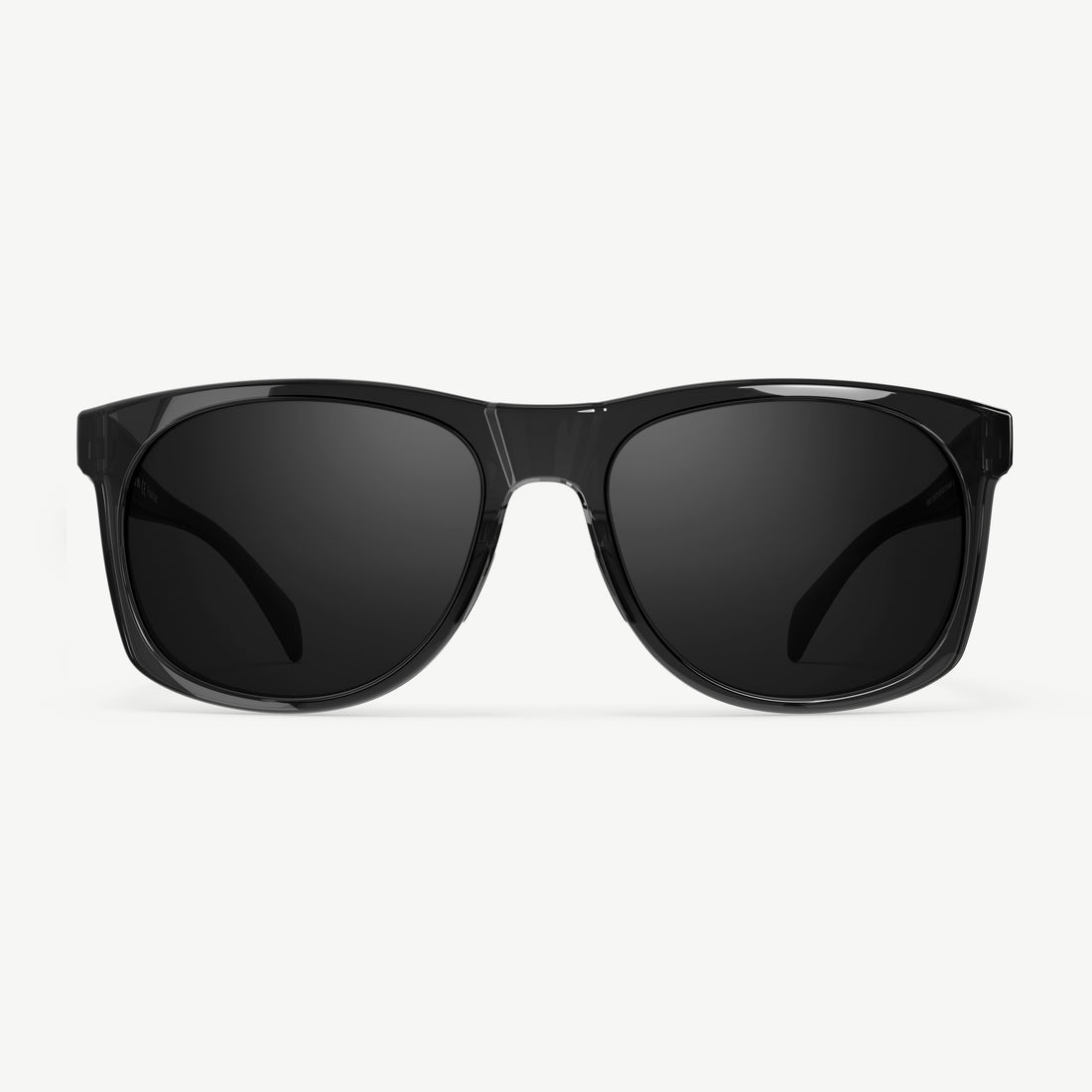 Ventures sports sunglasses in Black with V52 performance optics and sustainable lightweight frame