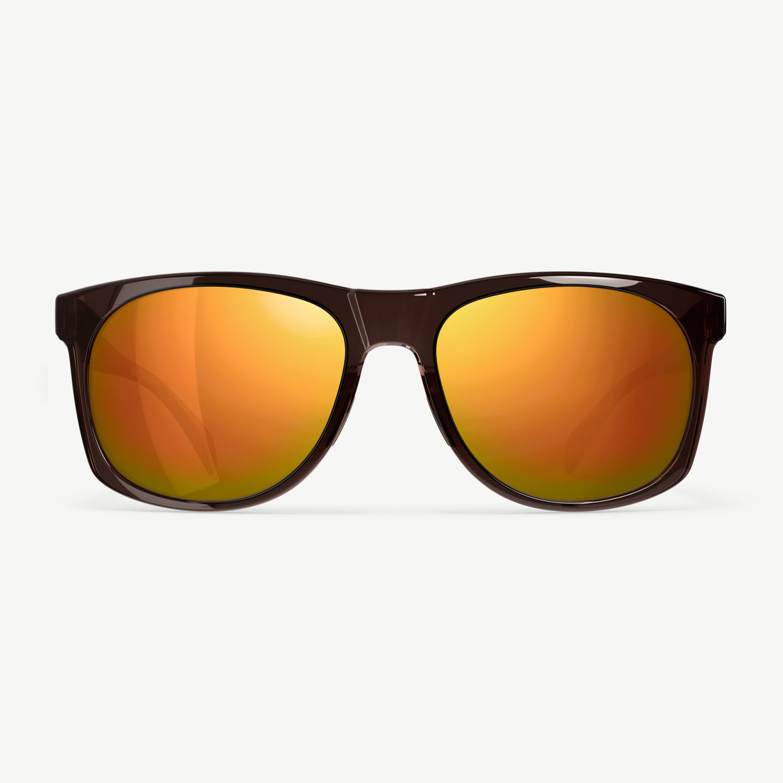 Ventures sports sunglasses in Brown-Orange with V52 optics and sustainable lightweight frame