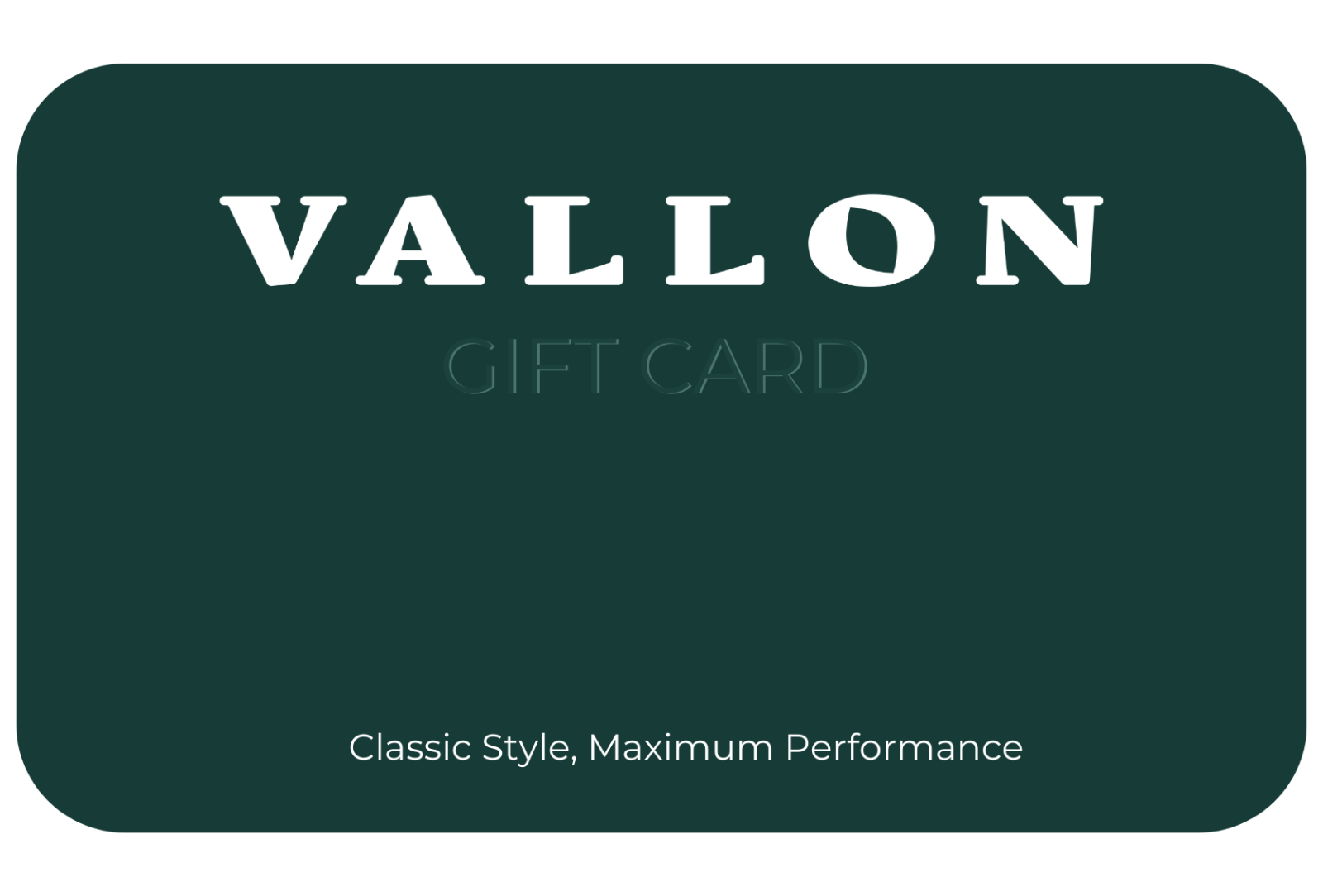 VALLON Gift Card
