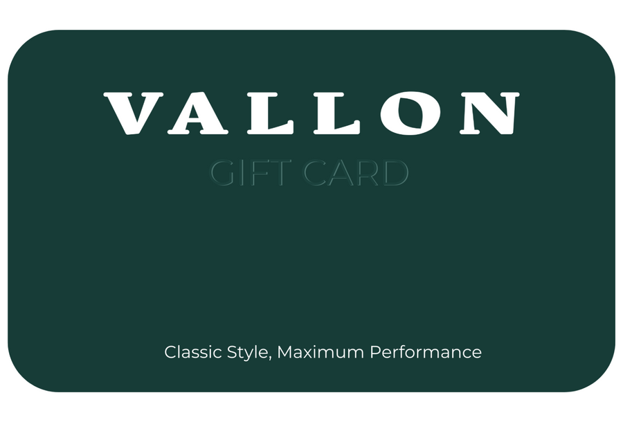 VALLON GIft Card - the ultimate gift.