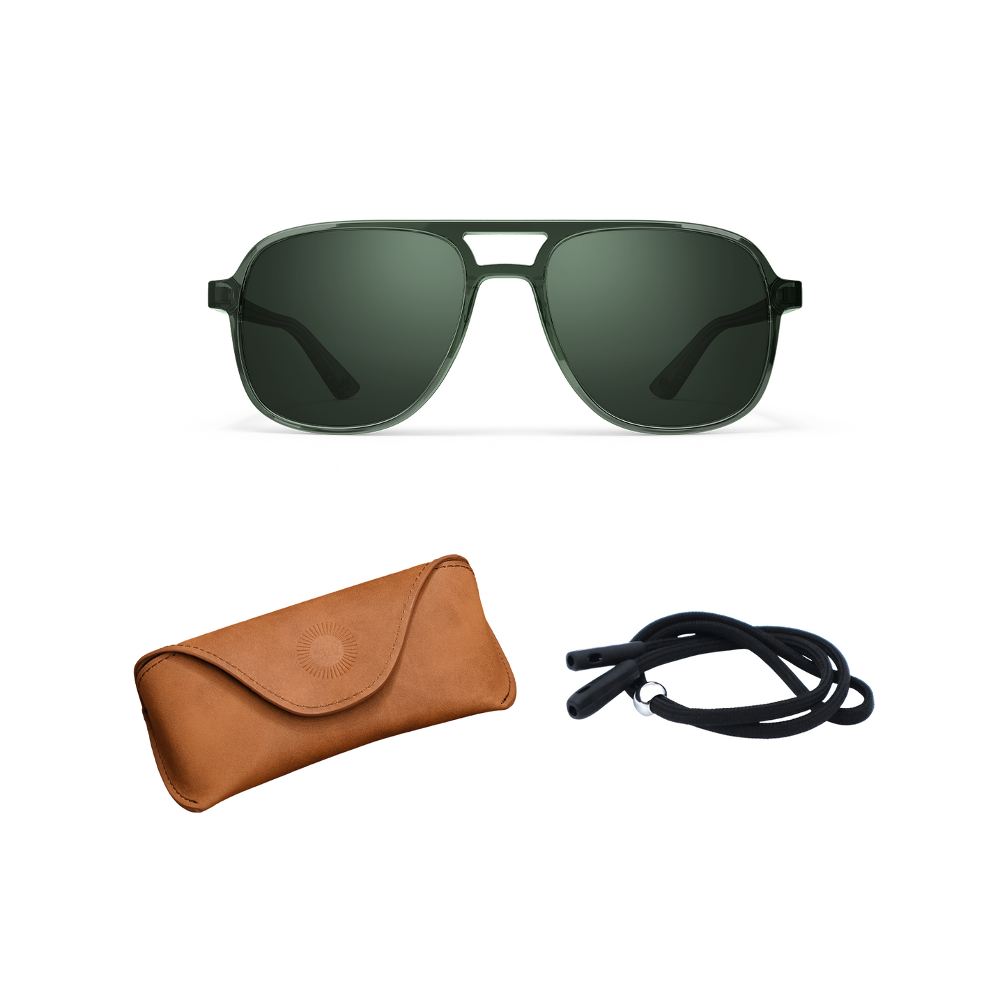 Green / Cognac