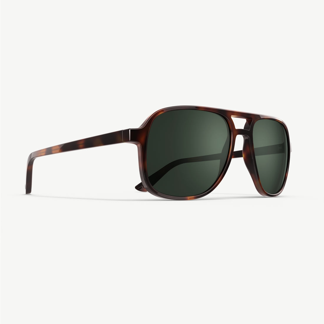 Side view of Howlin' bestselling Cat. 3 polarized sunglasses with V52 optics in Dark Tortoise