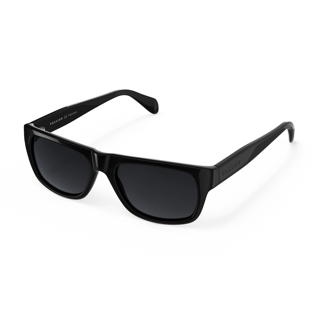 June Cat. 3 women's rectangular sunglasses from VALLON with V52 optics and acetate frame