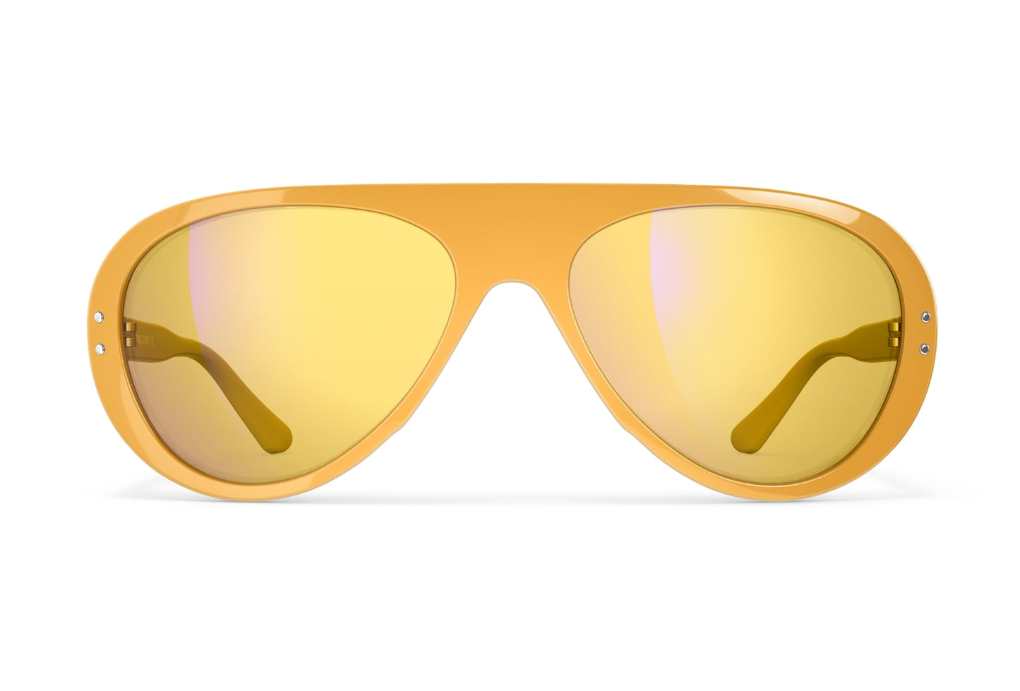 Ski Aviators Low Light with yellow lenses VALLON