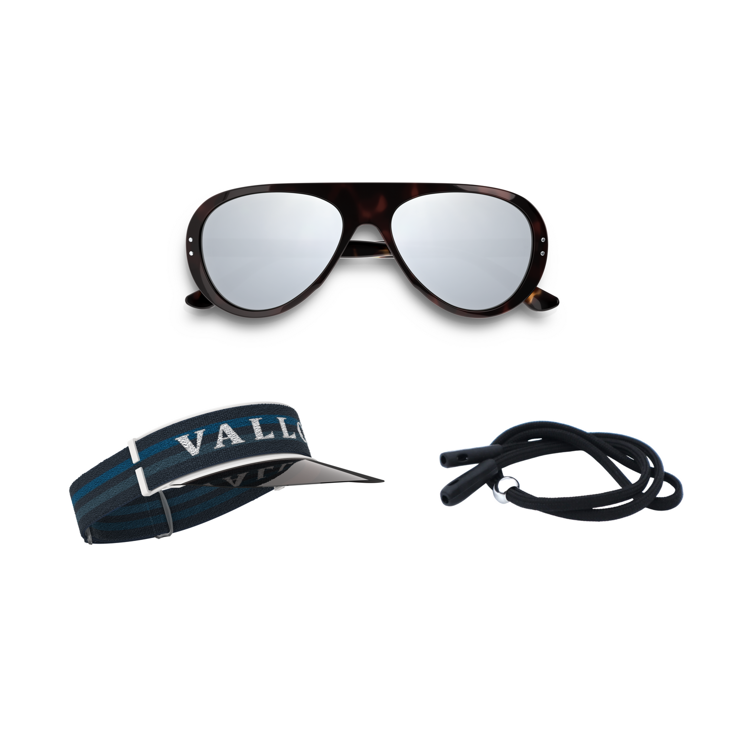 Dark Tortoise / Blue / Black