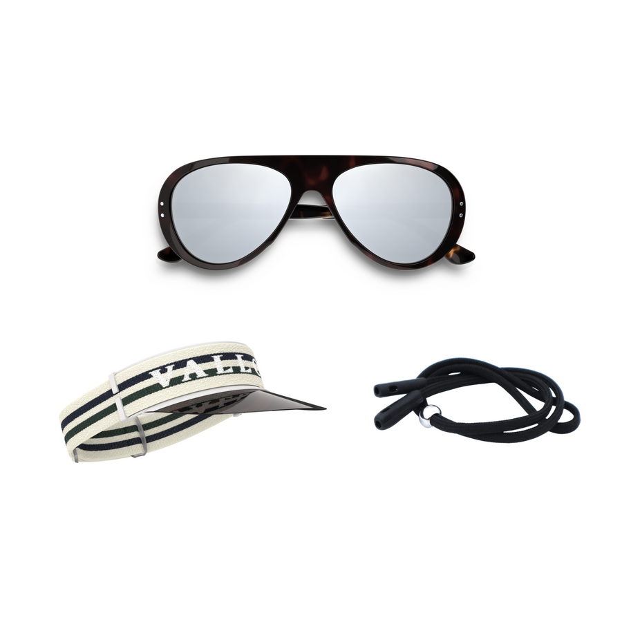 Dark Tortoise / Off-White / Black