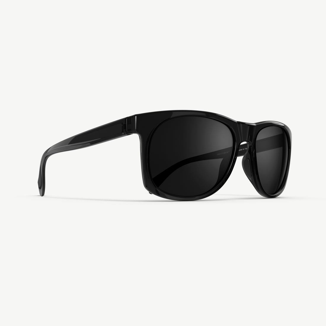 Black Ventures sunglasses from VALLON with V52 performance optics and sustainable lightweight frame