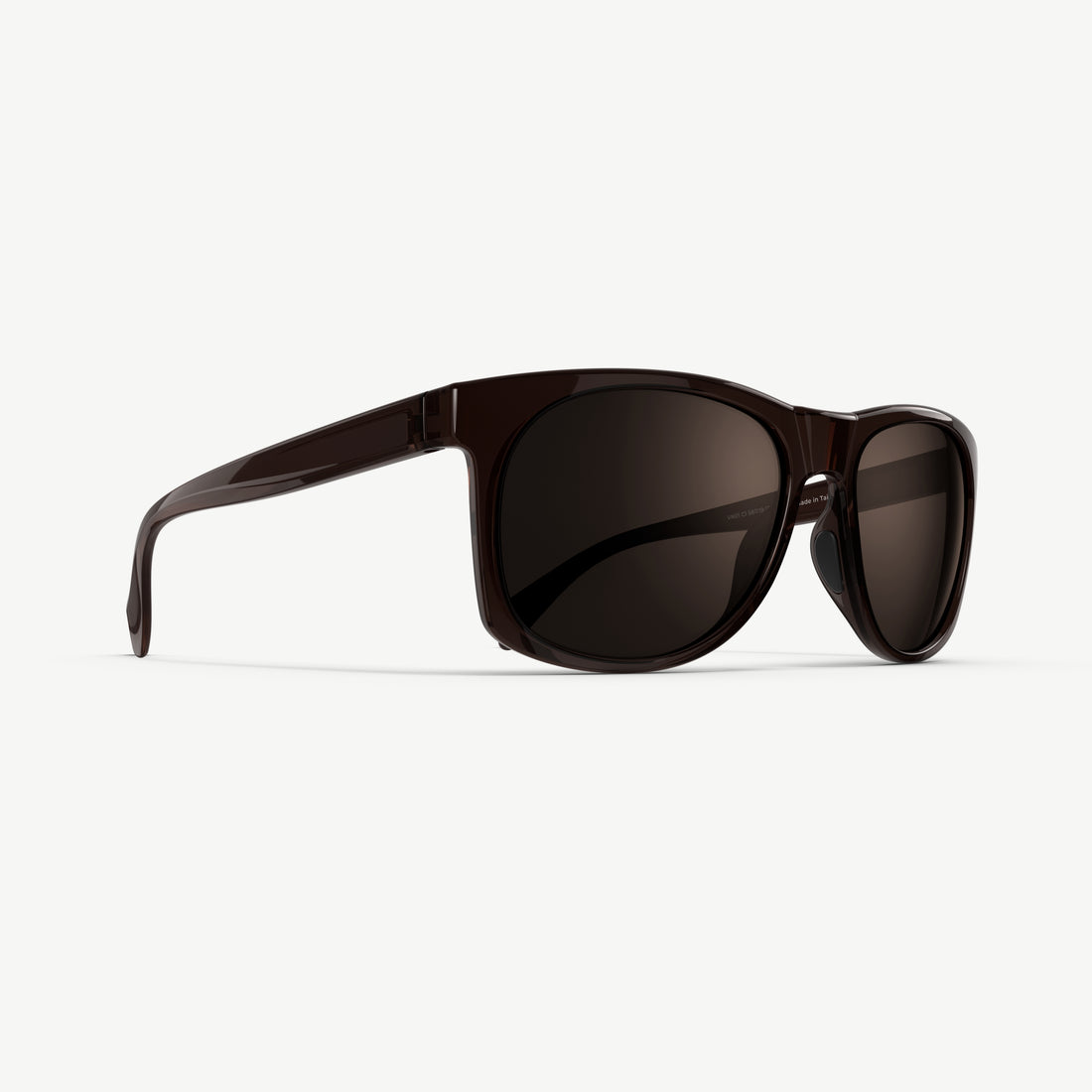 Ventures lightweight sports sunglasses from VALLON with brown polarized Cat. 3 lenses and sustainable frame
