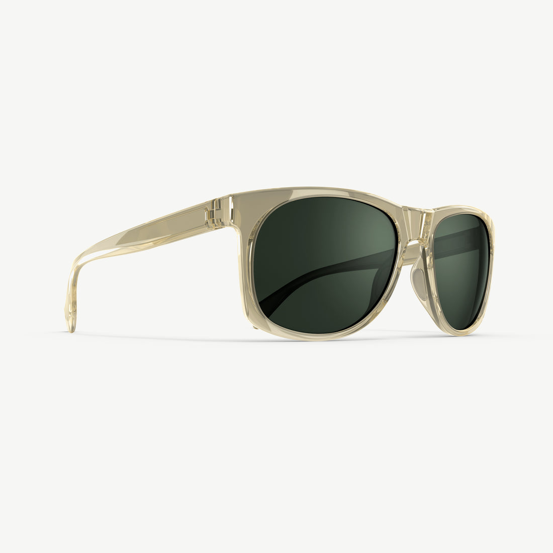 Side view of Ventures sustainable sunglasses for sports from VALLON with V52 optics
