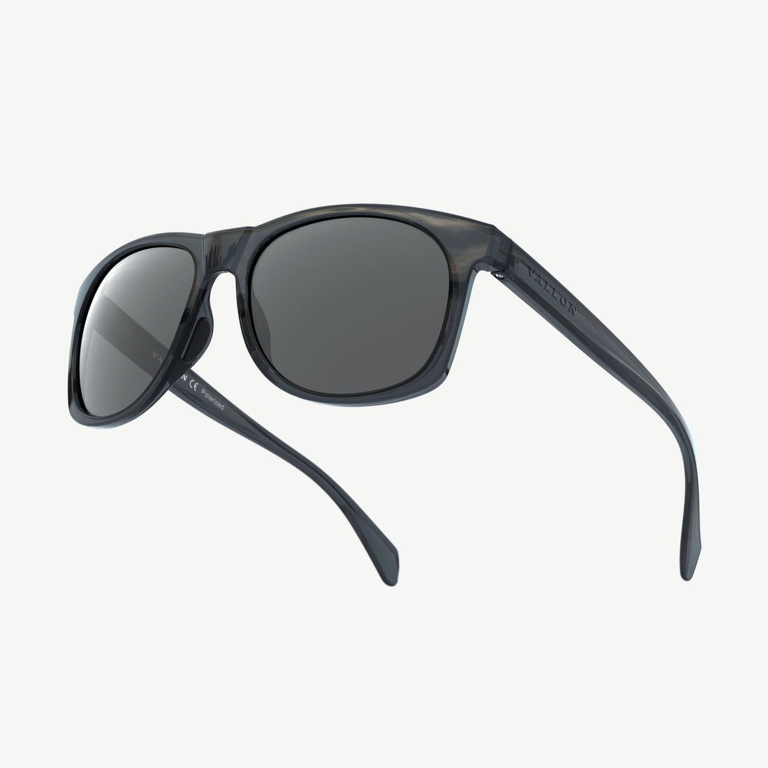 Ventures sunglasses from VALLON with V52 performance optics and sustainable lightweight frame in black