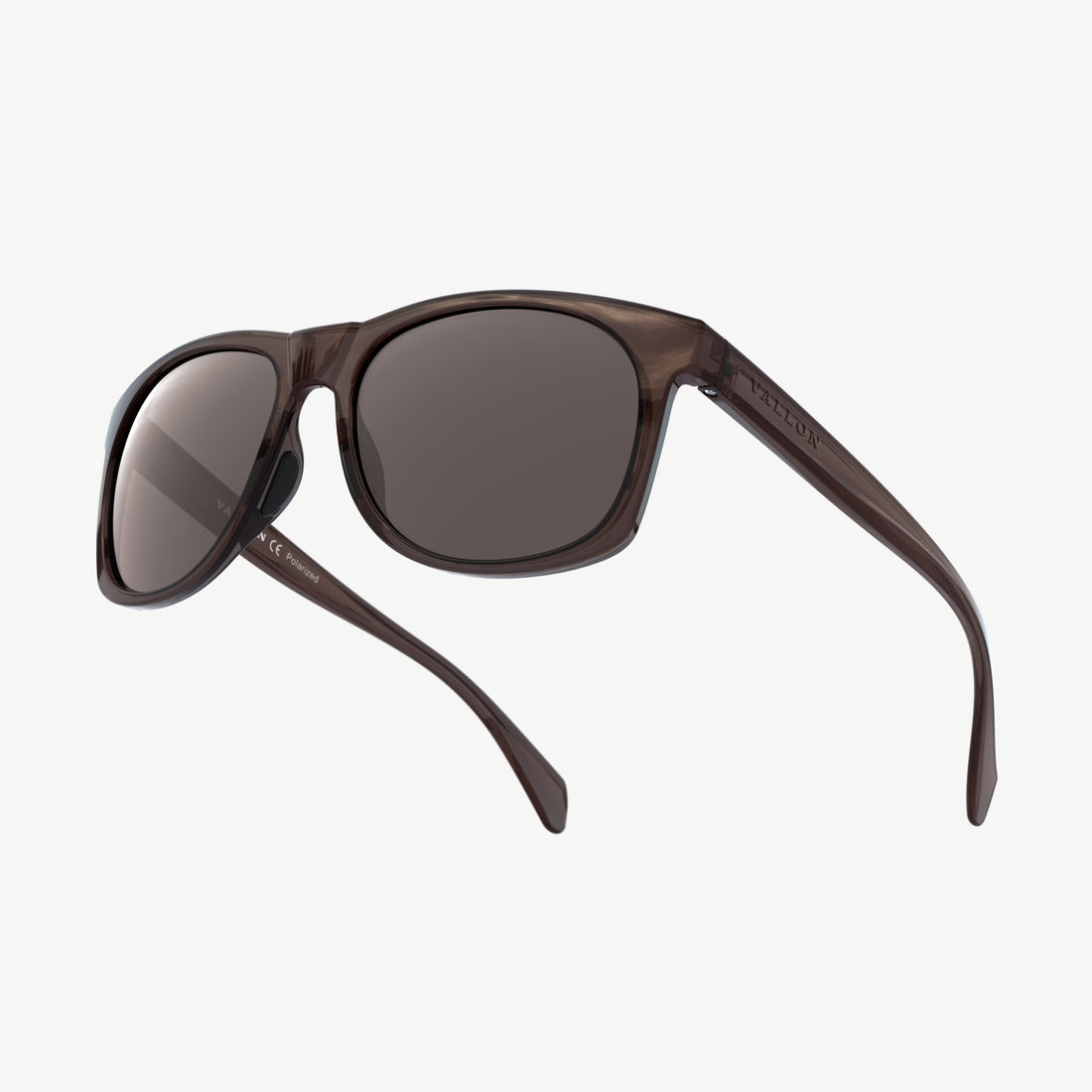 Ventures lightweight sports sunglasses from VALLON with polarized Cat. 3 protection, rubber nose pads and sustainable frame