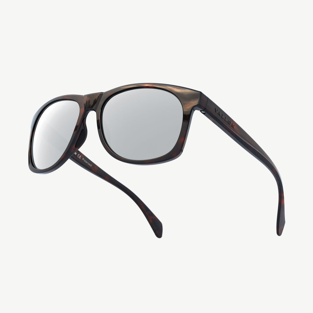 Dark-Tortoise-Silver Ventures are sustainable performance sunglasses from VALLON with 45% bio frame and V52 lenses