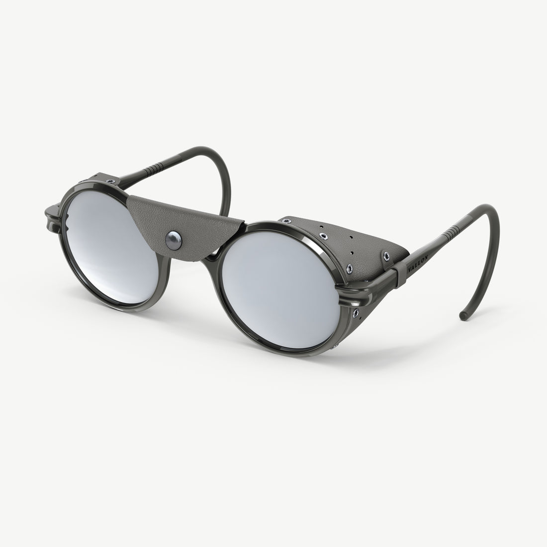 Heron Glacier side shield sunglasses in grey with Cat. 4 sun protection