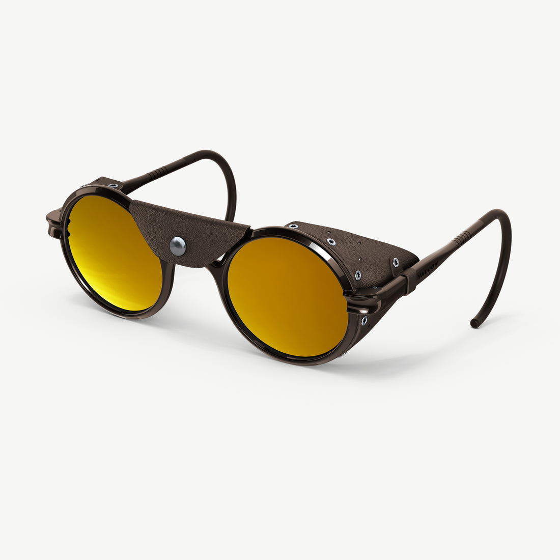 Heron Glacier Cat. 4 sunglasses from VALLON with side shields and fully adjustable temple ends