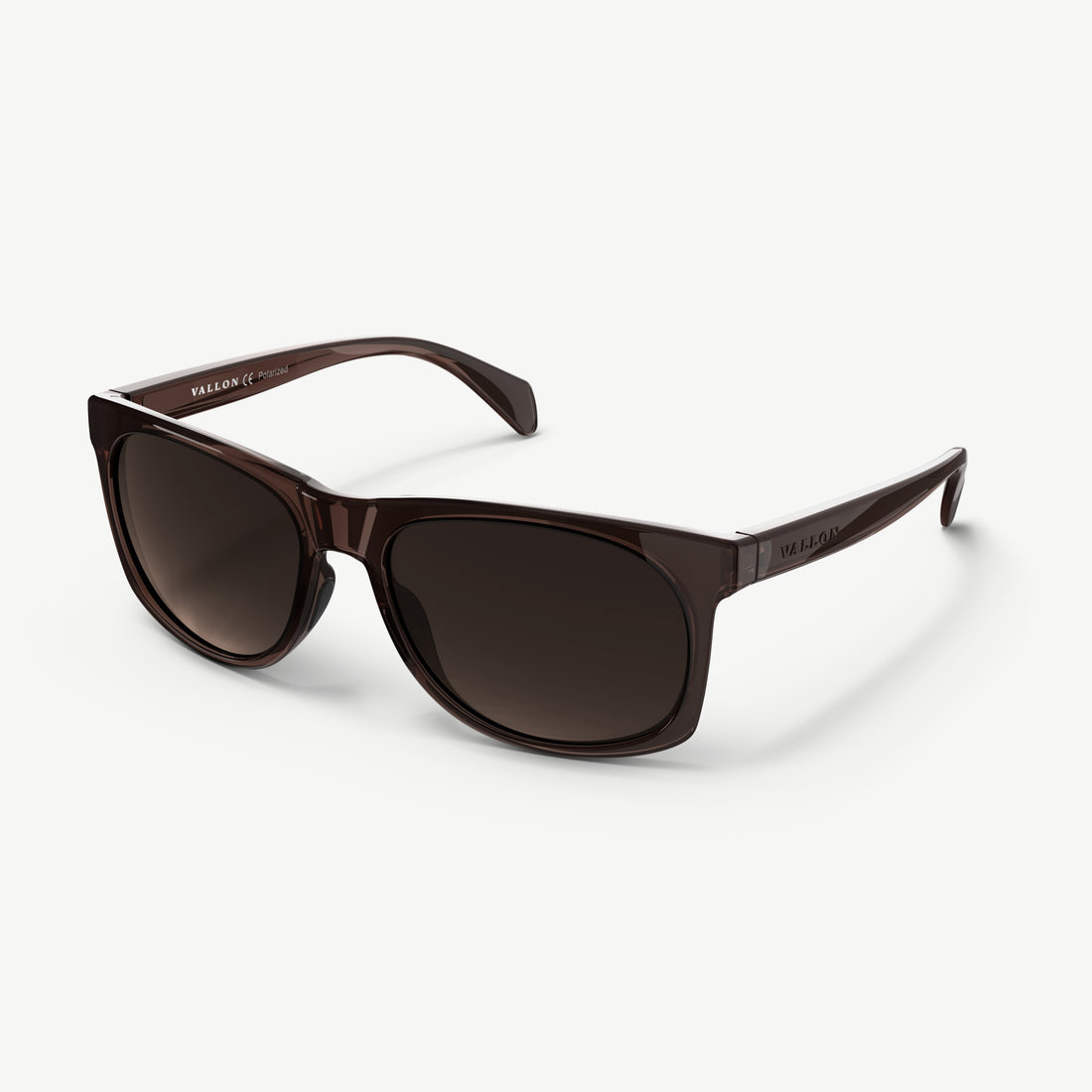 Side view of Ventures lightweight sports sunglasses from VALLON with polarized Cat. 3 protection and sustainable frame