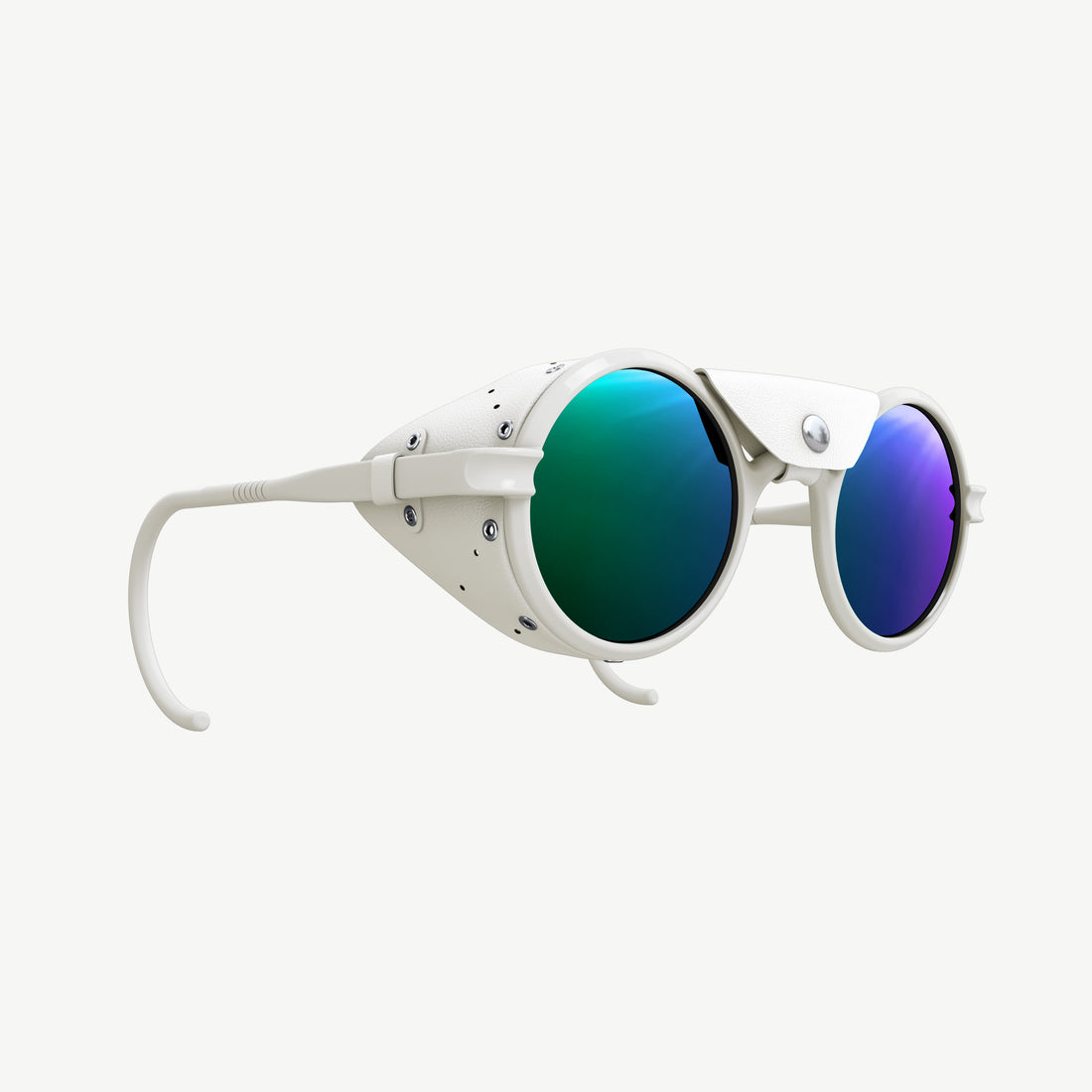 Heron Glacier Cat. 4 sunglasses in Off-White-Green