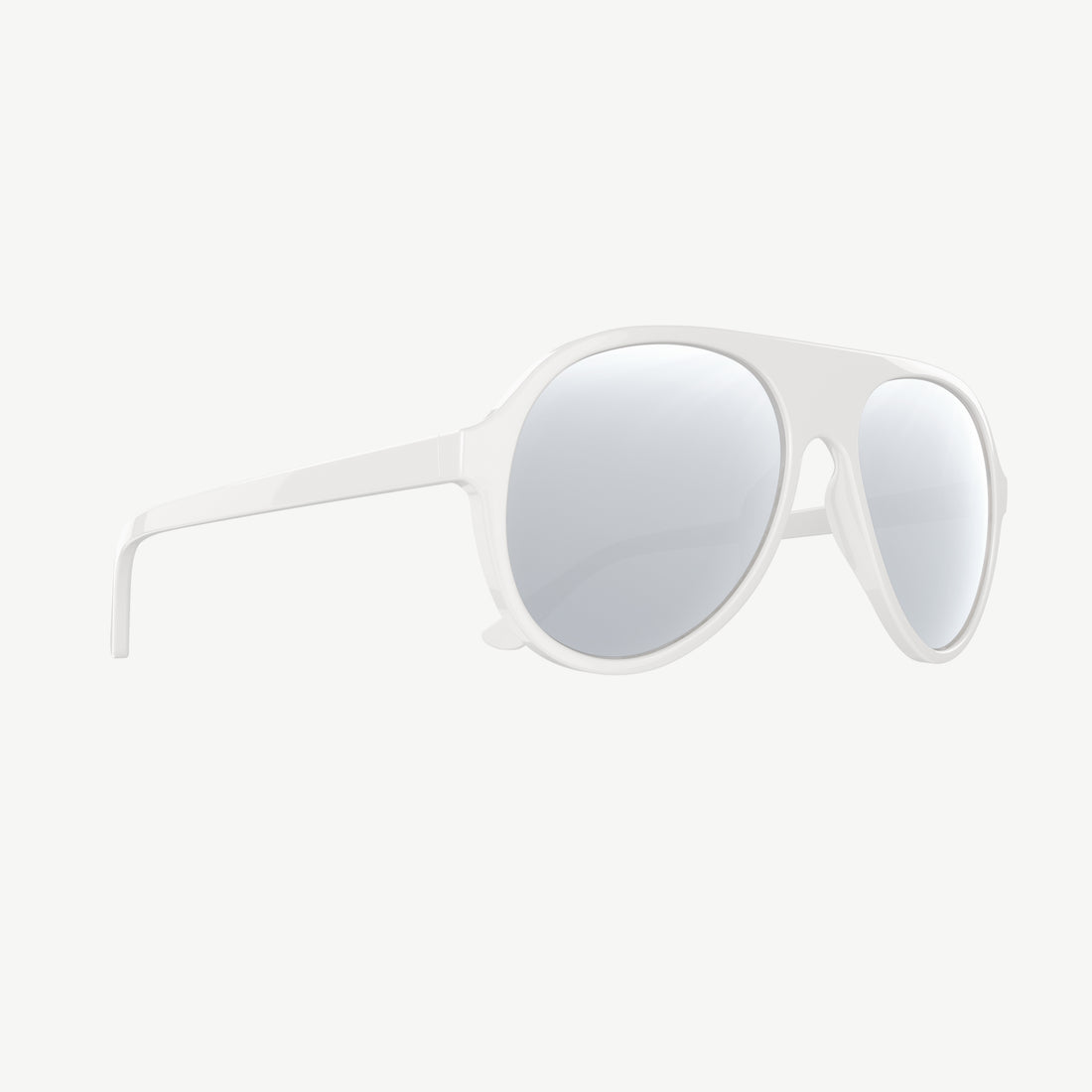 VALLON 80s-inspired Hazlewood sunglasses with full-mirror V52 lenses for skiing