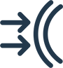 Sports impact resistance icon