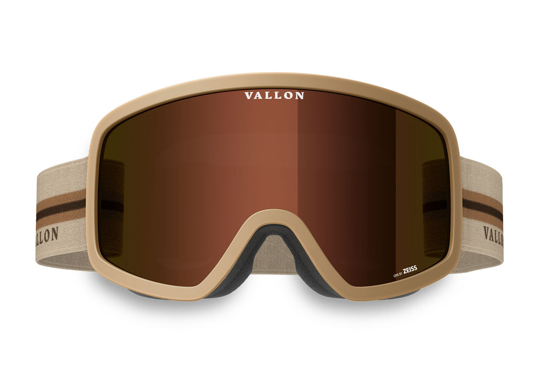 Stairways sand best retro ski goggles by VALLON
