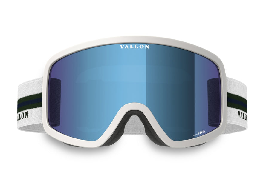 white ski goggles Vallon - Stairways Ski Goggles