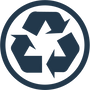 Sustainable materials icon