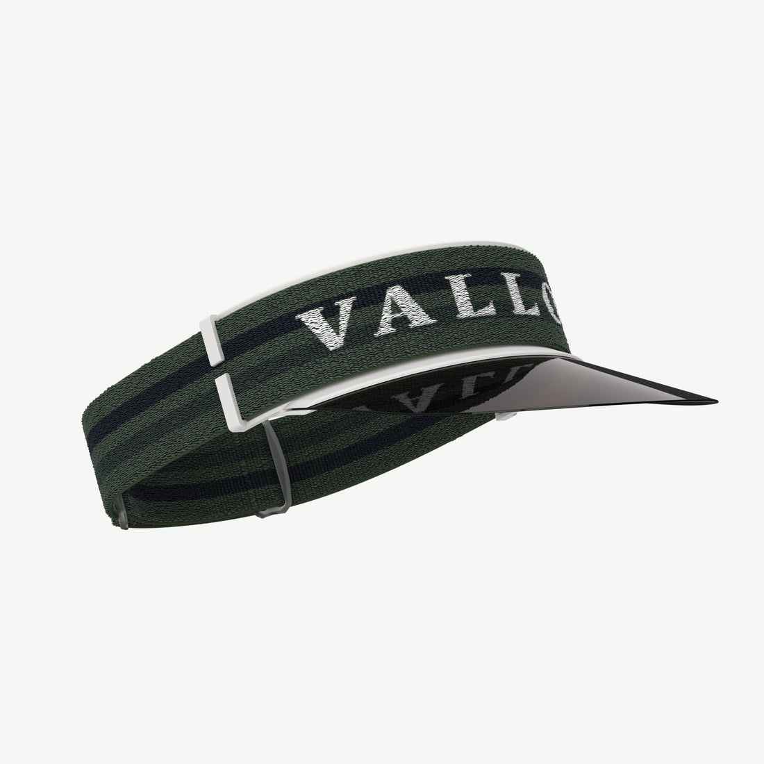 VALLON Vizor provides UV365 protection with retro-inspired towel headband and foam lining