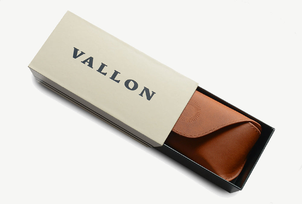VALLON plastic-free packaging - Box and hardcase for sunglasses