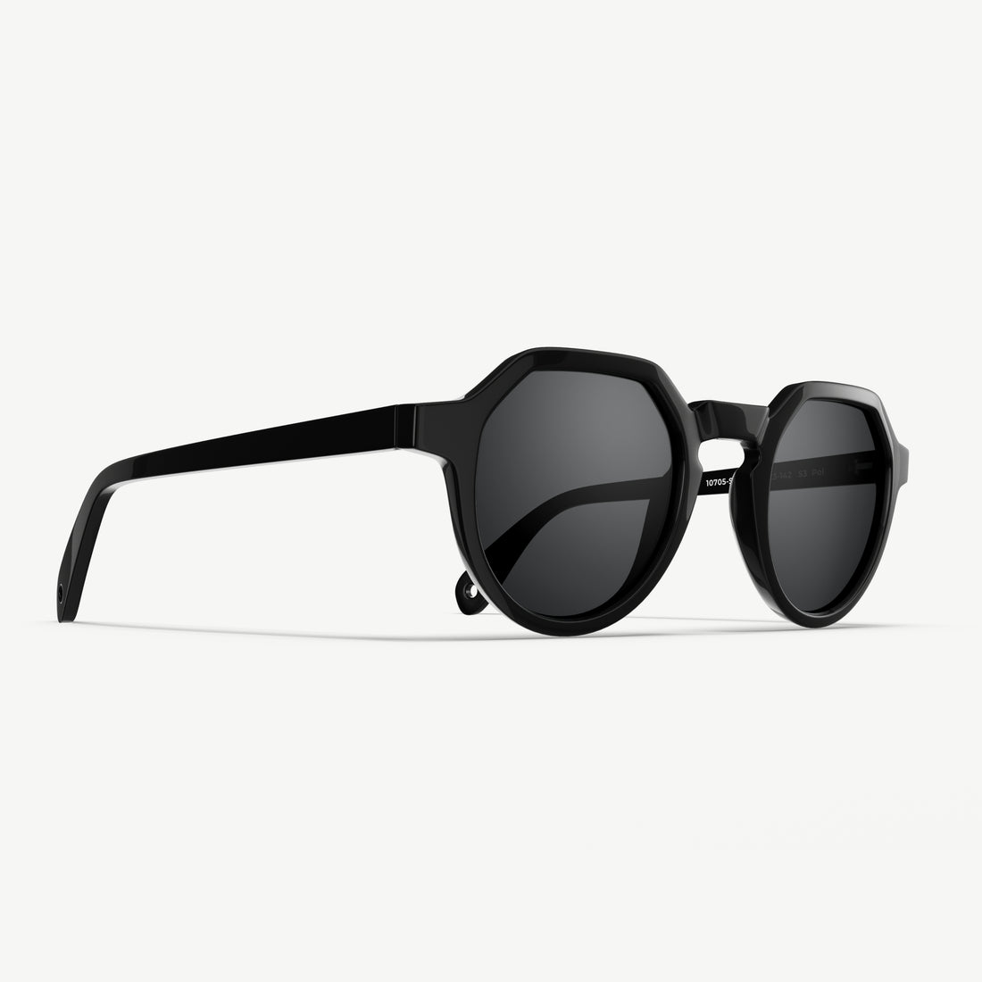 Arlo polarized geometric panto-style sunglasses from VALLON