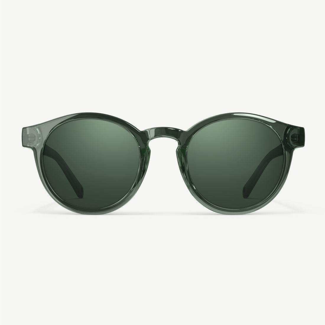VALLON bestselling Waylons round acetate sunglasses in green
