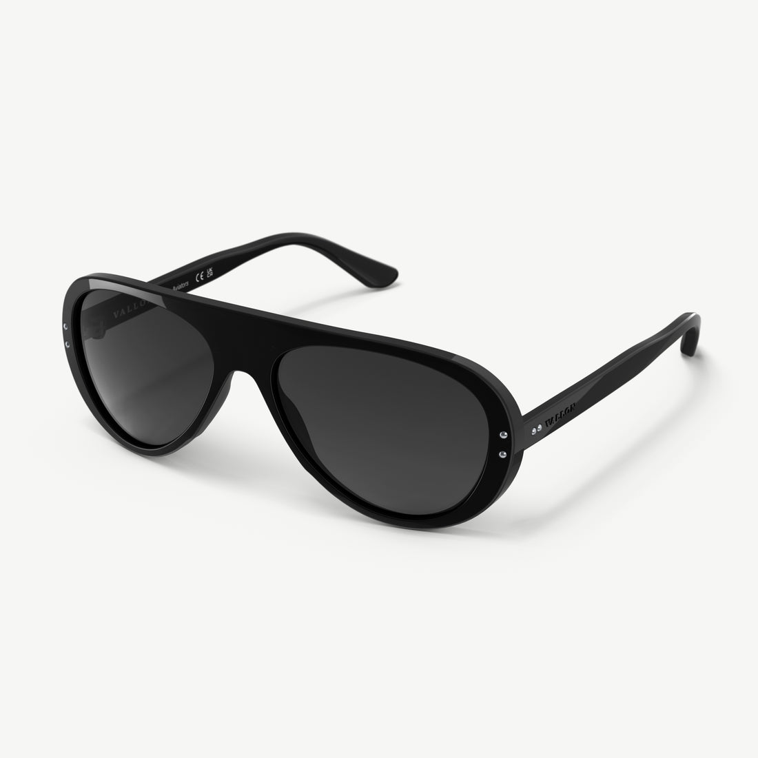 Black-Smoke Royal Enfield Special Edition Moto Aviators from VALLON