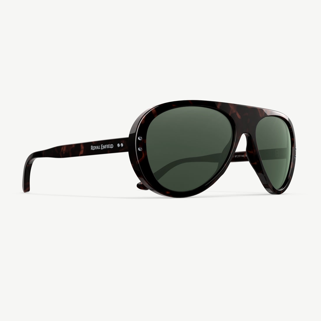 Royal Enfield Special Edition Moto Aviators from VALLON in Dark Tortoise-Green