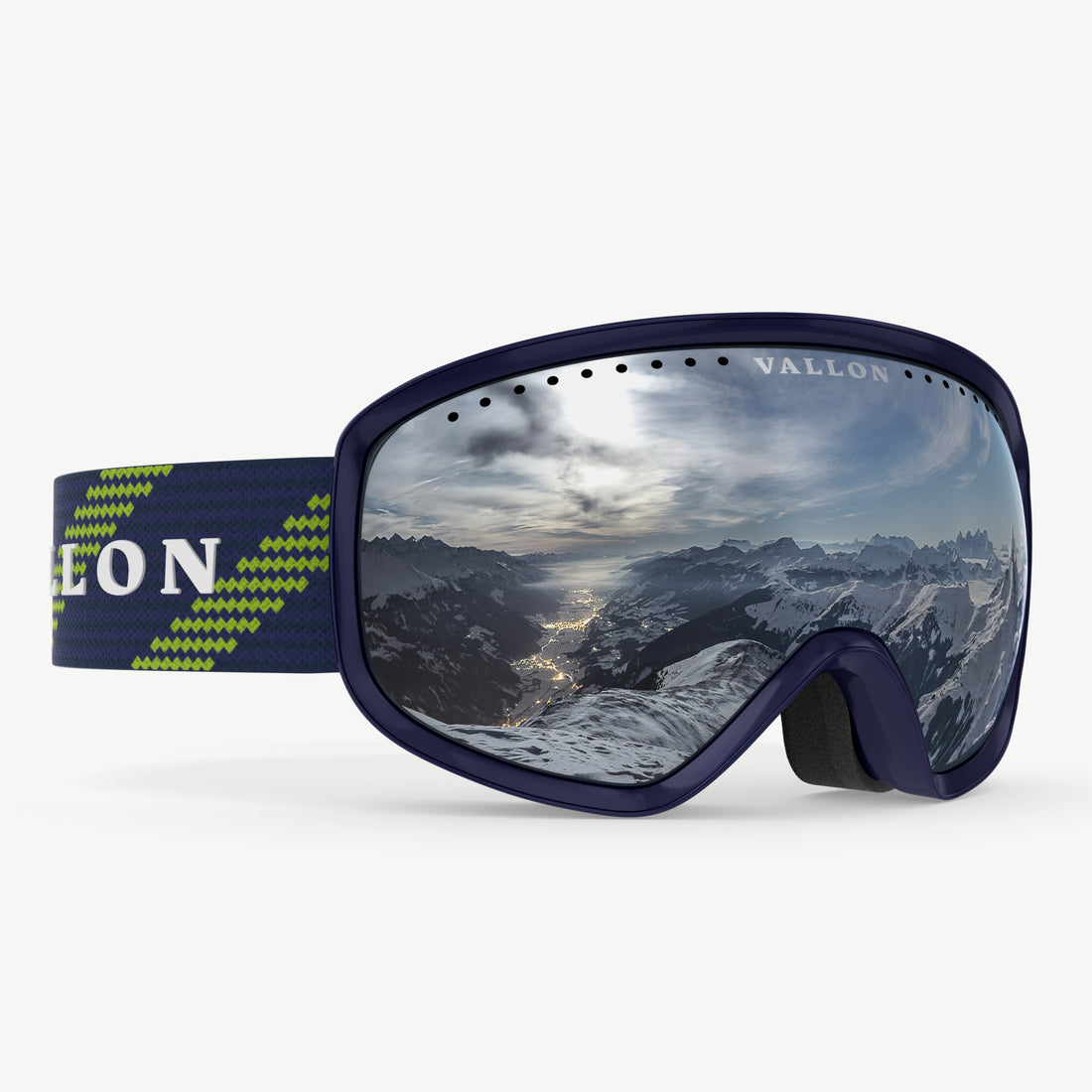 VALLON 80s-inspired retro Freebirds ski goggles with ZEISS lens technology
