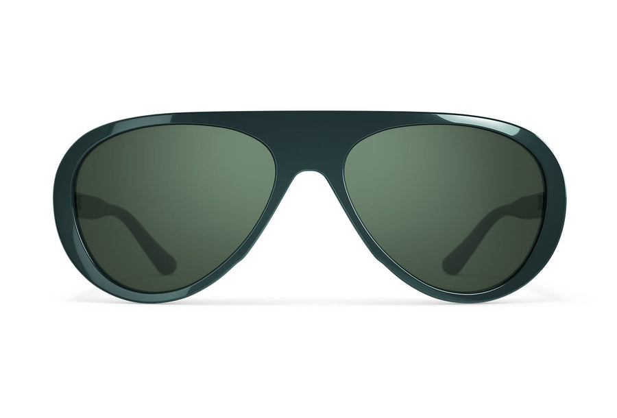 Surf Aviators green sunglasses by VALLON